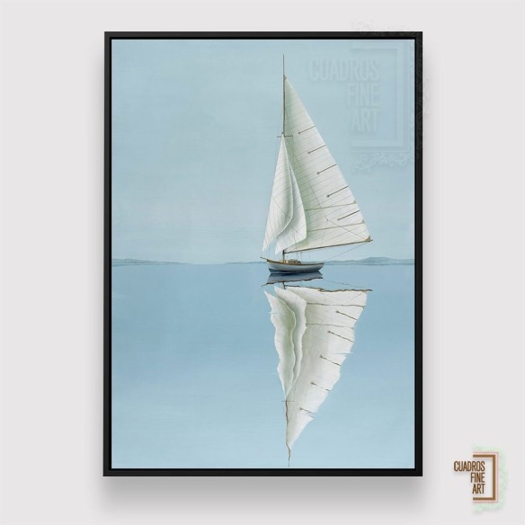 Solo en el agua | Cuadros Verticales | Cuadros Fine Art