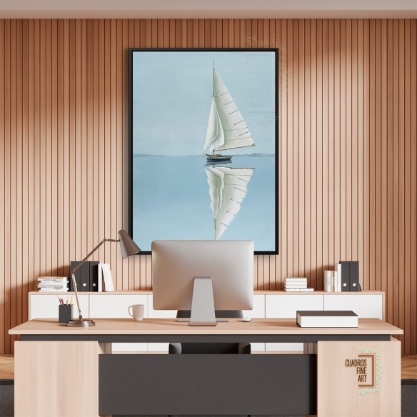 Solo en el agua | Cuadros Verticales | Cuadros Fine Art