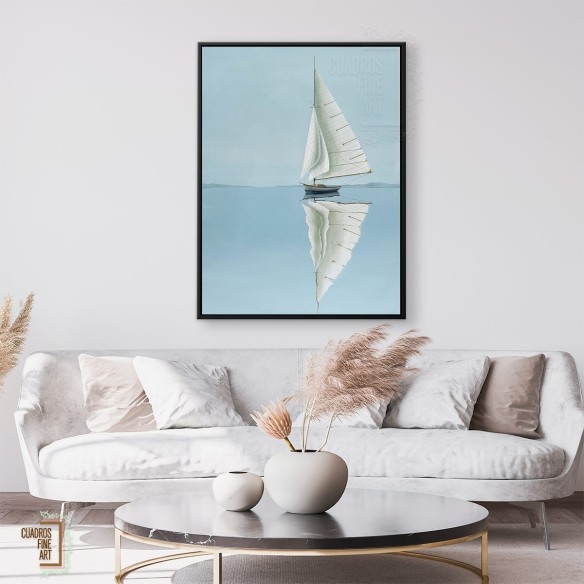 Solo en el agua | Cuadros Verticales | Cuadros Fine Art