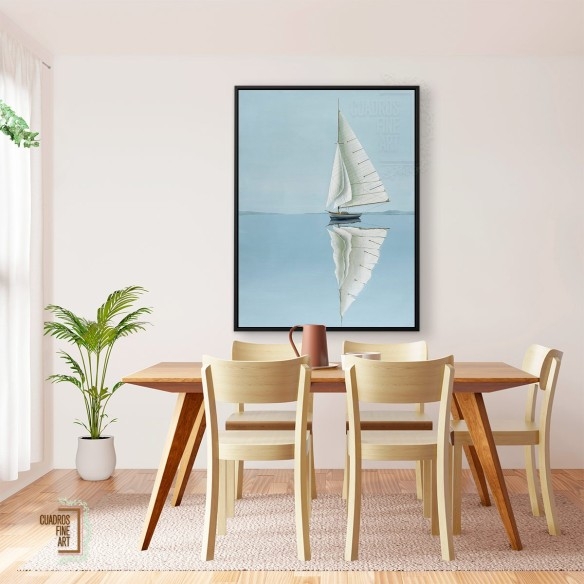 Solo en el agua | Cuadros Verticales | Cuadros Fine Art