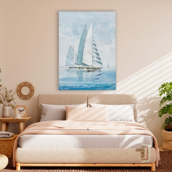 Día de vela | Cuadros Verticales | Cuadros Fine Art