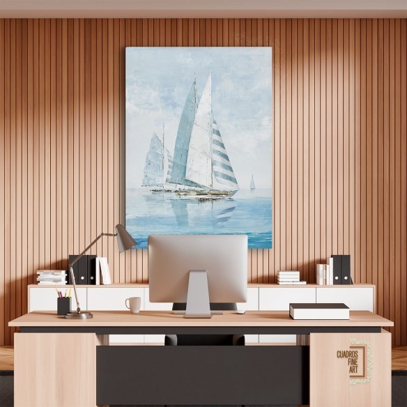 Día de vela | Cuadros Verticales | Cuadros Fine Art