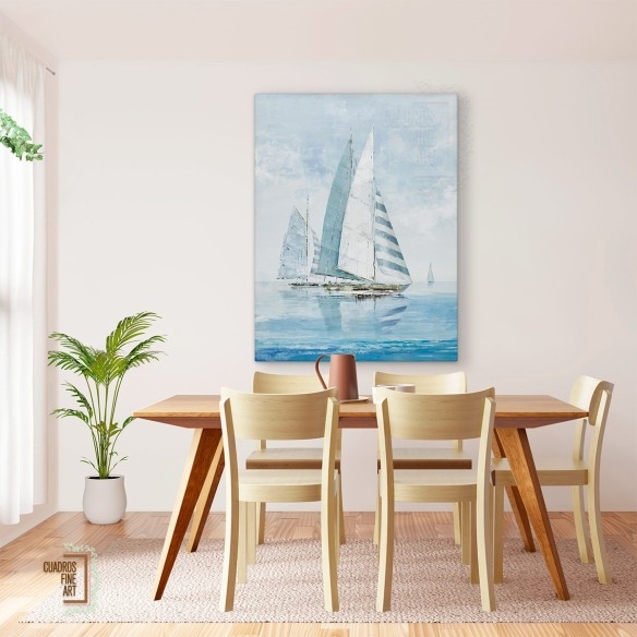 Día de vela | Cuadros Verticales | Cuadros Fine Art