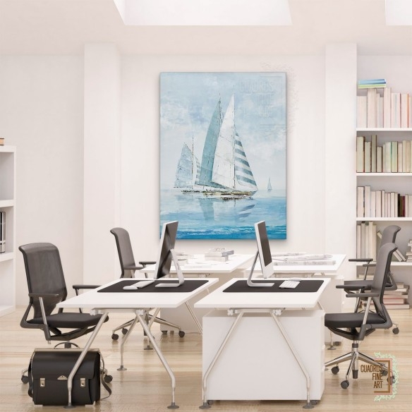 Día de vela | Cuadros Verticales | Cuadros Fine Art