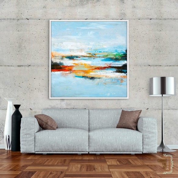 Límite bajo | Cuadro Abstracto | Cuadros Fine Art