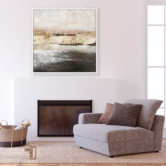 Oro de bajo límite | Cuadro Abstracto | Cuadros Fine Art