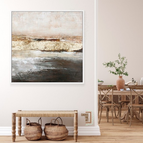 Oro de bajo límite | Cuadro Abstracto | Cuadros Fine Art