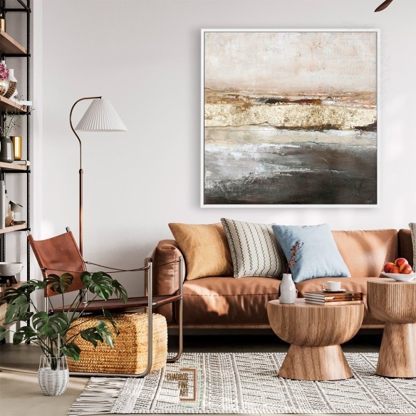 Oro de bajo límite | Cuadro Abstracto | Cuadros Fine Art