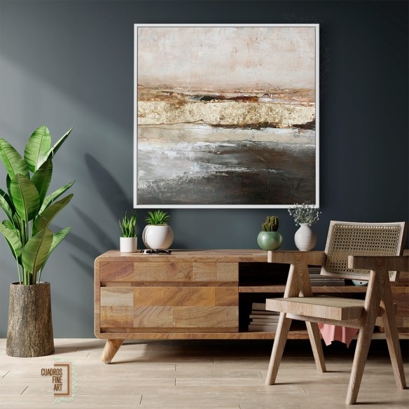 Oro de bajo límite | Cuadro Abstracto | Cuadros Fine Art