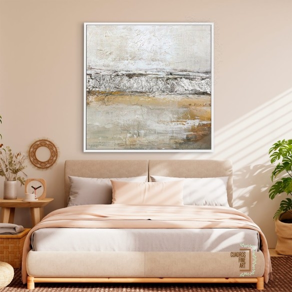 Plata de bajo límite | Cuadro Abstracto | Cuadros Fine Art
