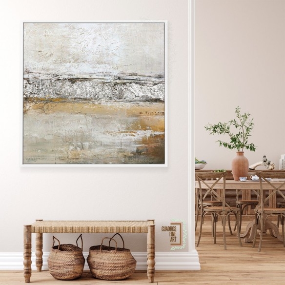 Plata de bajo límite | Cuadro Abstracto | Cuadros Fine Art