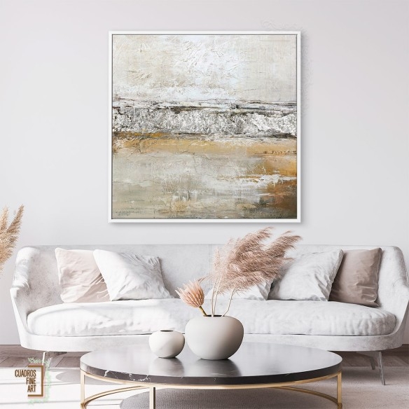 Plata de bajo límite | Cuadro Abstracto | Cuadros Fine Art