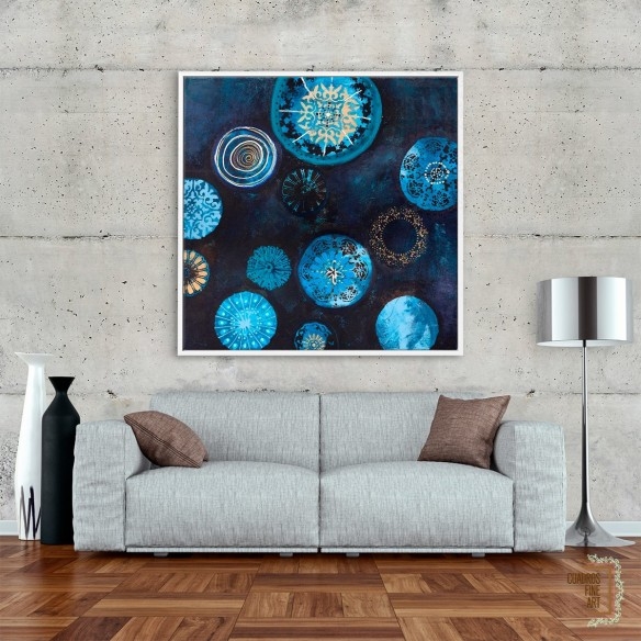 Índigo | Cuadros Abstractos | Cuadros Fine Art