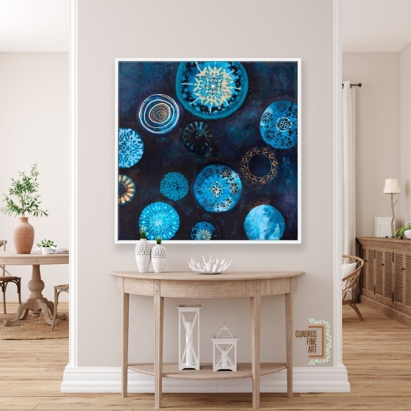 Índigo | Cuadros Abstractos | Cuadros Fine Art