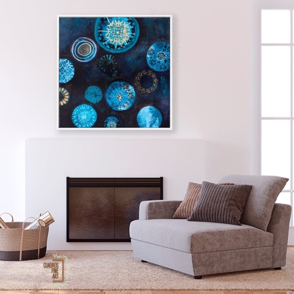 Índigo | Cuadros Abstractos | Cuadros Fine Art
