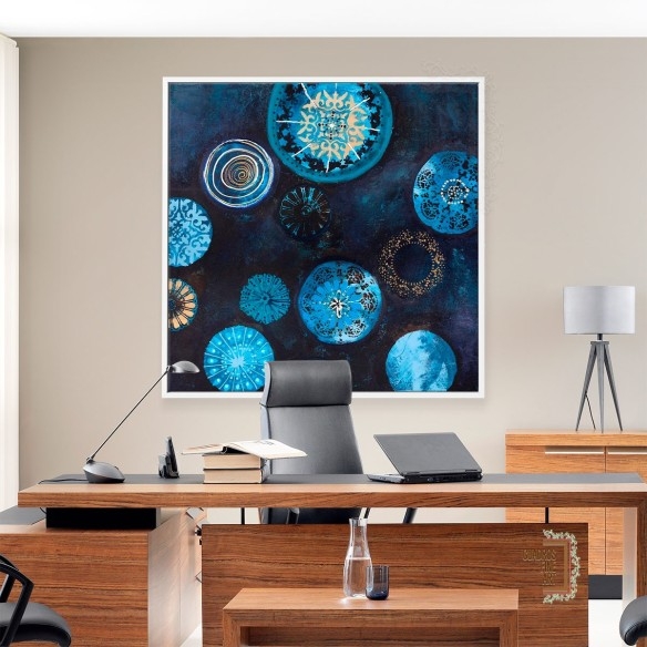 Índigo | Cuadros Abstractos | Cuadros Fine Art