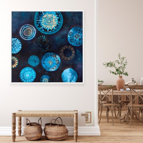 Índigo | Cuadros Abstractos | Cuadros Fine Art