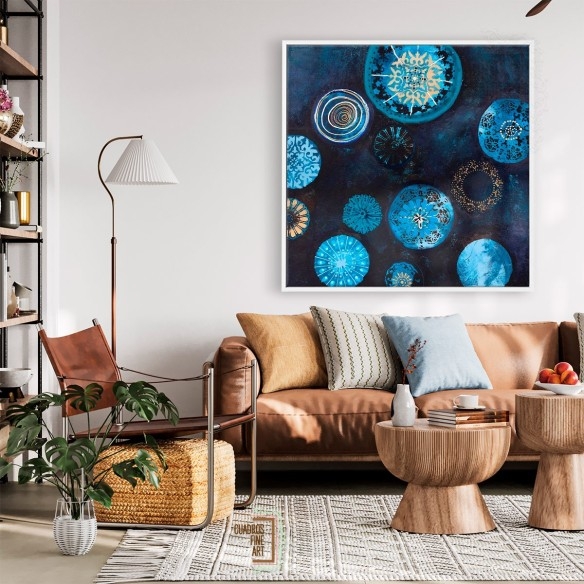 Índigo | Cuadros Abstractos | Cuadros Fine Art