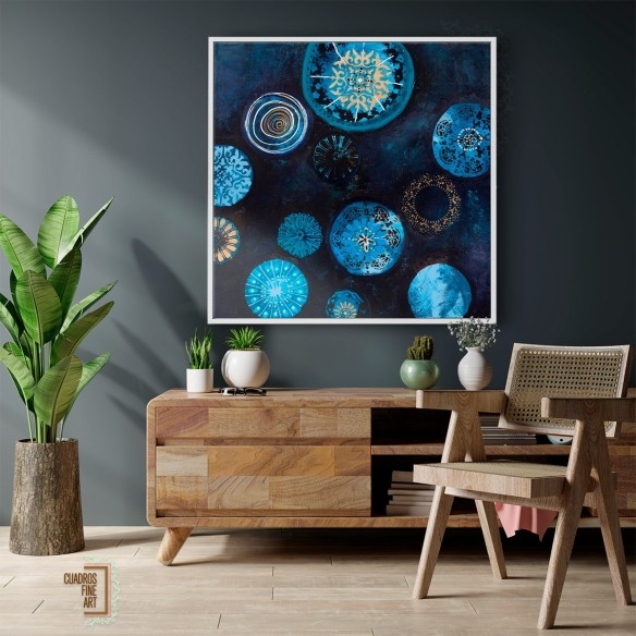 Índigo | Cuadros Abstractos | Cuadros Fine Art