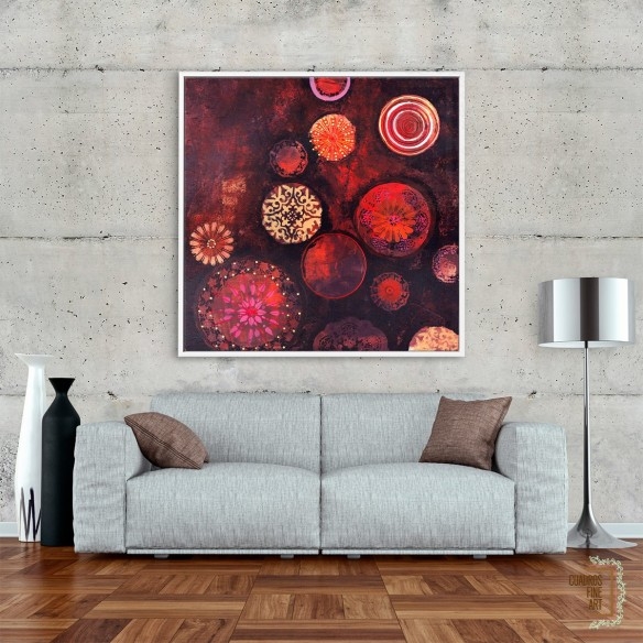 Rouge | Cuadro Abstracto | Cuadros Fine Art - Galería Online