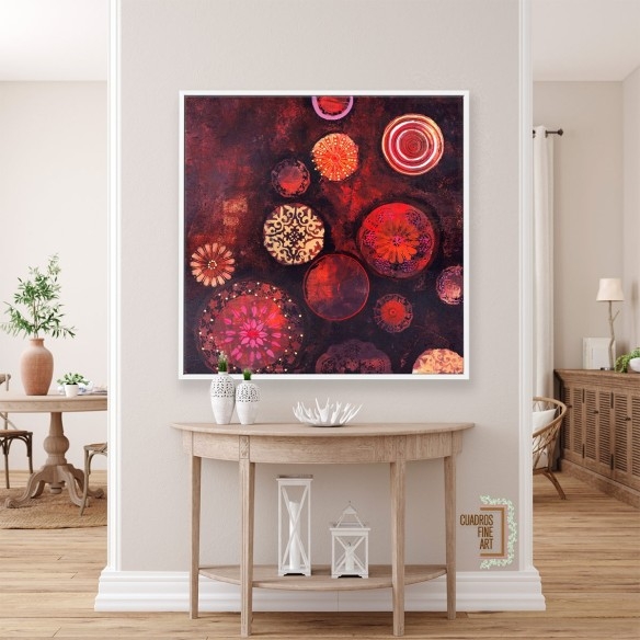 Rouge | Cuadro Abstracto | Cuadros Fine Art - Galería Online