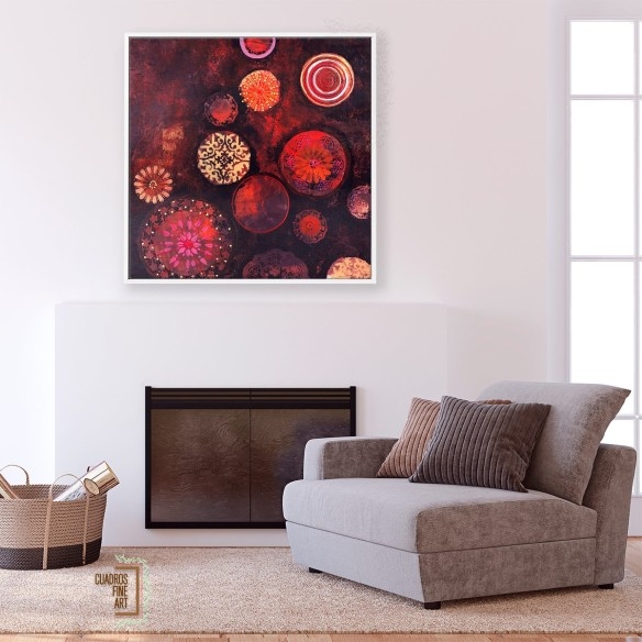 Rouge | Cuadro Abstracto | Cuadros Fine Art - Galería Online