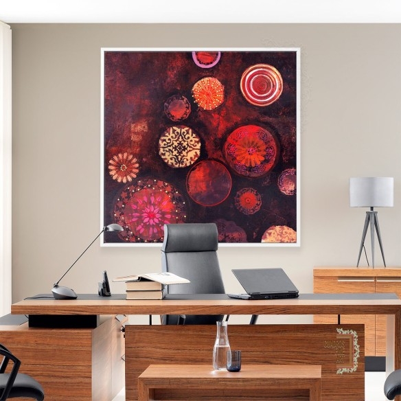 Rouge | Cuadro Abstracto | Cuadros Fine Art - Galería Online