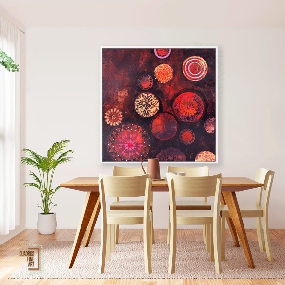 Rouge | Cuadro Abstracto | Cuadros Fine Art - Galería Online