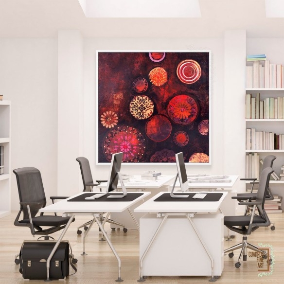 Rouge | Cuadro Abstracto | Cuadros Fine Art - Galería Online