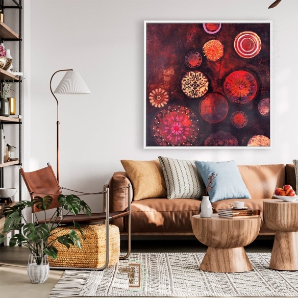 Rouge | Cuadro Abstracto | Cuadros Fine Art - Galería Online