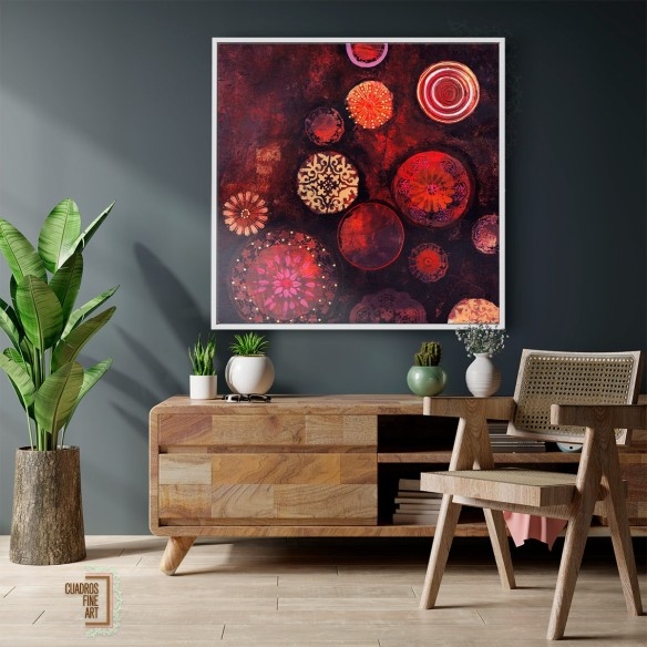 Rouge | Cuadro Abstracto | Cuadros Fine Art - Galería Online