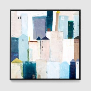 Zona de juegos 1 | Paisaje urbano | Cuadros Fine Art