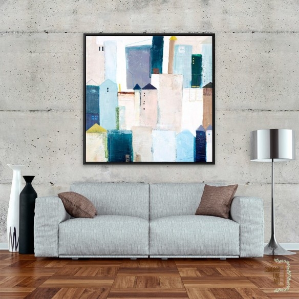 Zona de juegos 1 | Paisaje urbano | Cuadros Fine Art