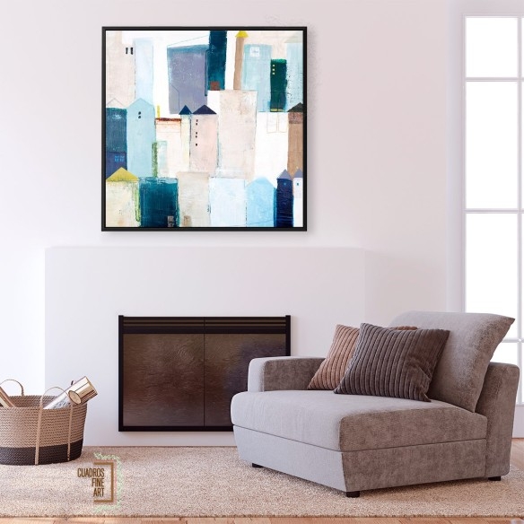 Zona de juegos 1 | Paisaje urbano | Cuadros Fine Art