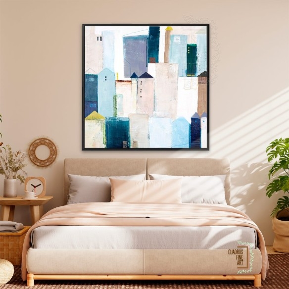 Zona de juegos 1 | Paisaje urbano | Cuadros Fine Art