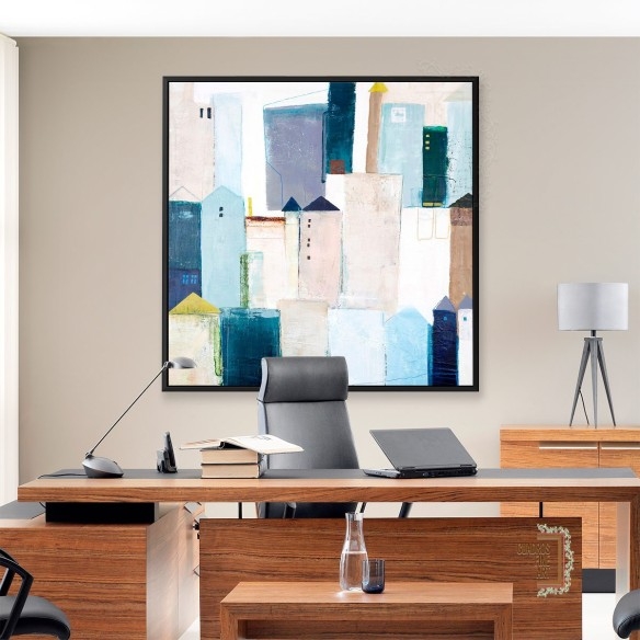 Zona de juegos 1 | Paisaje urbano | Cuadros Fine Art