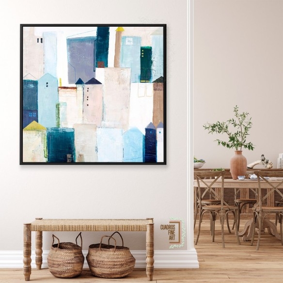 Zona de juegos 1 | Paisaje urbano | Cuadros Fine Art