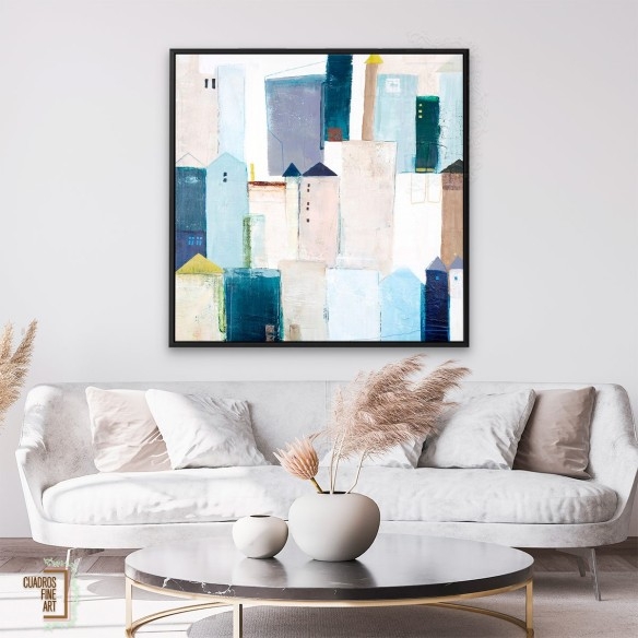 Zona de juegos 1 | Paisaje urbano | Cuadros Fine Art