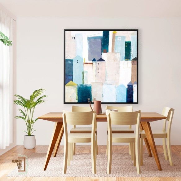 Zona de juegos 1 | Paisaje urbano | Cuadros Fine Art