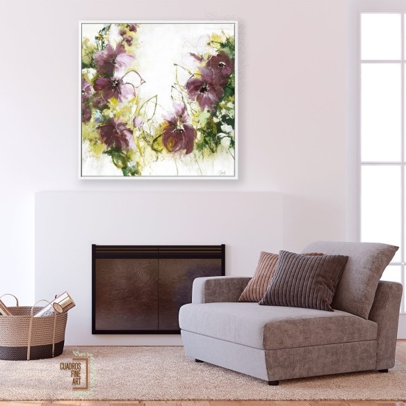 Sonrojo de flor 1 | Cuadro Floral | Cuadros Fine Art