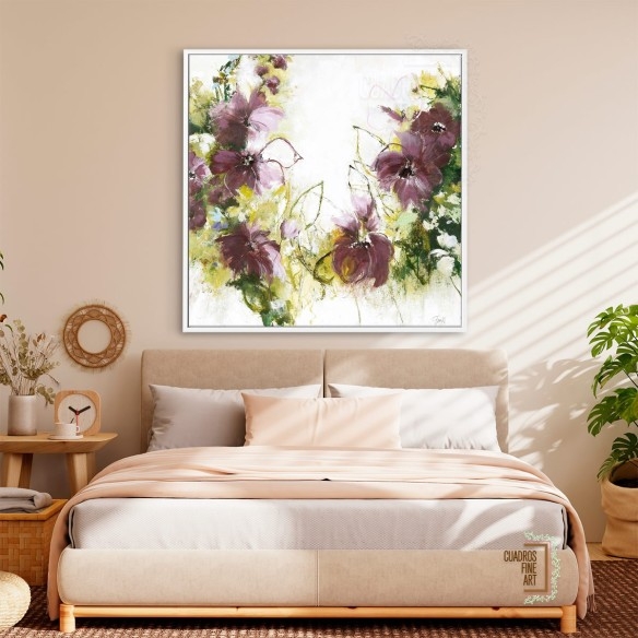 Sonrojo de flor 1 | Cuadro Floral | Cuadros Fine Art
