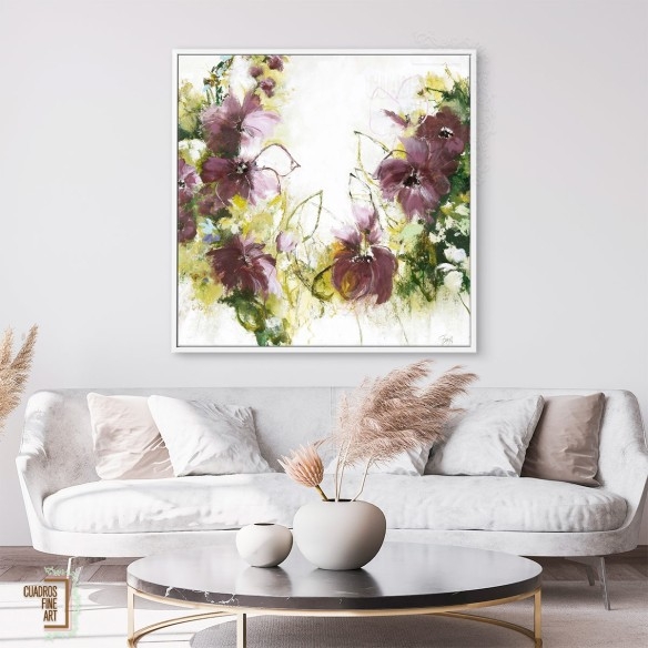 Sonrojo de flor 1 | Cuadro Floral | Cuadros Fine Art