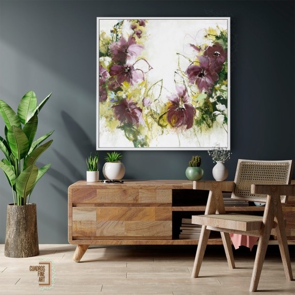 Sonrojo de flor 1 | Cuadro Floral | Cuadros Fine Art