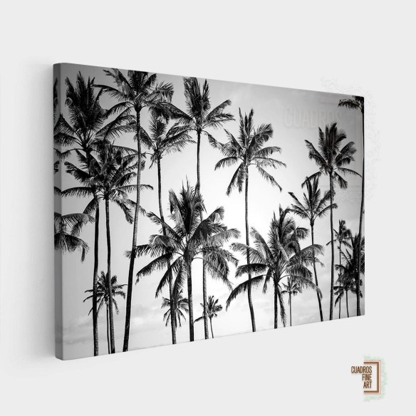 Paraíso de Palmas | Giclée Tropical | Cuadros Fine Art