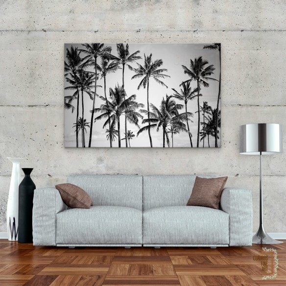 Paraíso de Palmas | Giclée Tropical | Cuadros Fine Art
