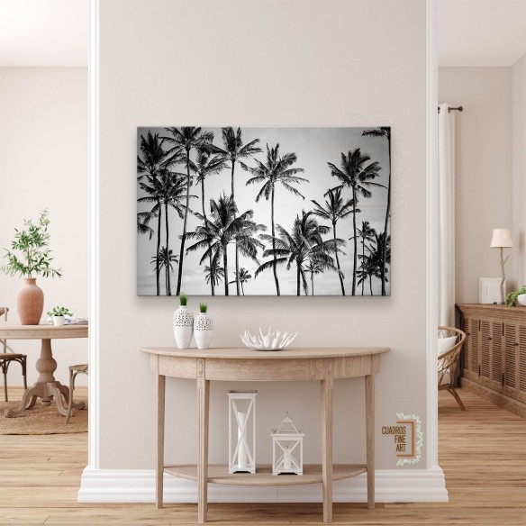 Paraíso de Palmas | Giclée Tropical | Cuadros Fine Art