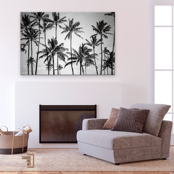 Paraíso de Palmas | Giclée Tropical | Cuadros Fine Art