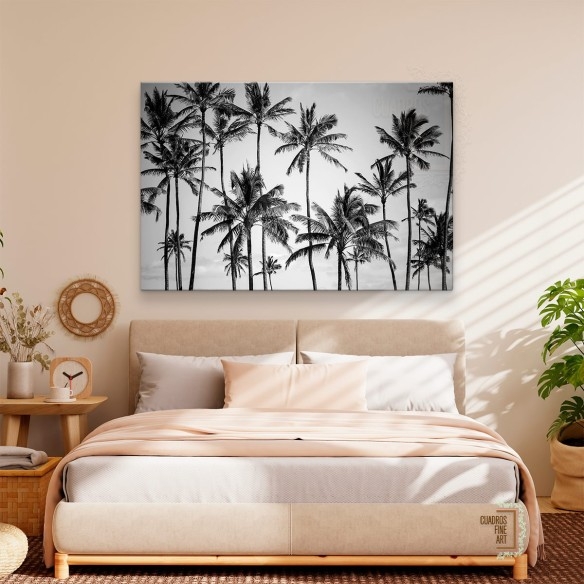 Paraíso de Palmas | Giclée Tropical | Cuadros Fine Art