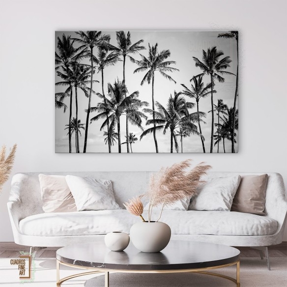 Paraíso de Palmas | Giclée Tropical | Cuadros Fine Art