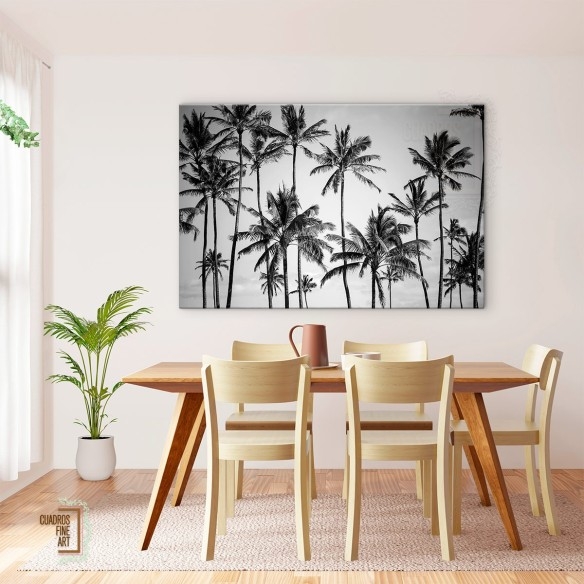 Paraíso de Palmas | Giclée Tropical | Cuadros Fine Art